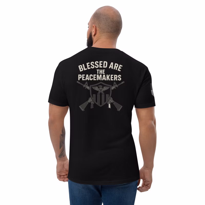 No Greater Love Tee – For Those Who Know the Price of Peace Short Sleeve T-shirt