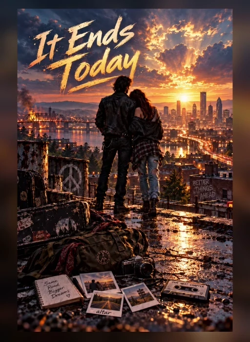 End Today (Living Almost Happy) artwork